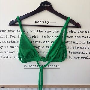 Monday Swimwear Green Bikini
